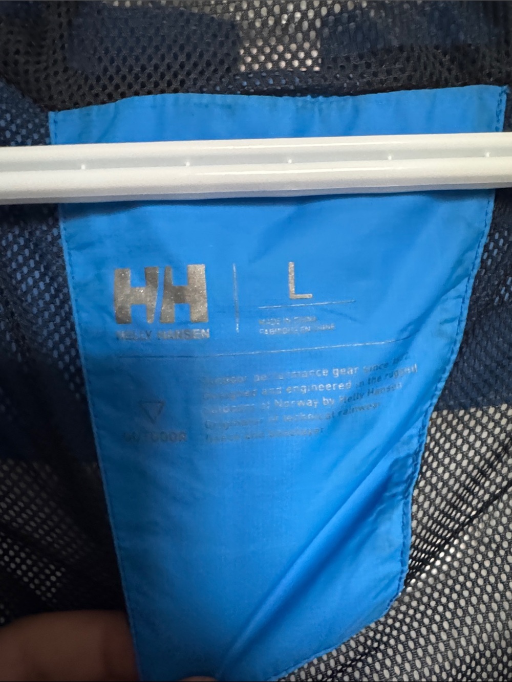 Helly Hansen Bright Blue Packable Hooded Jacket - Picture 3 of 10